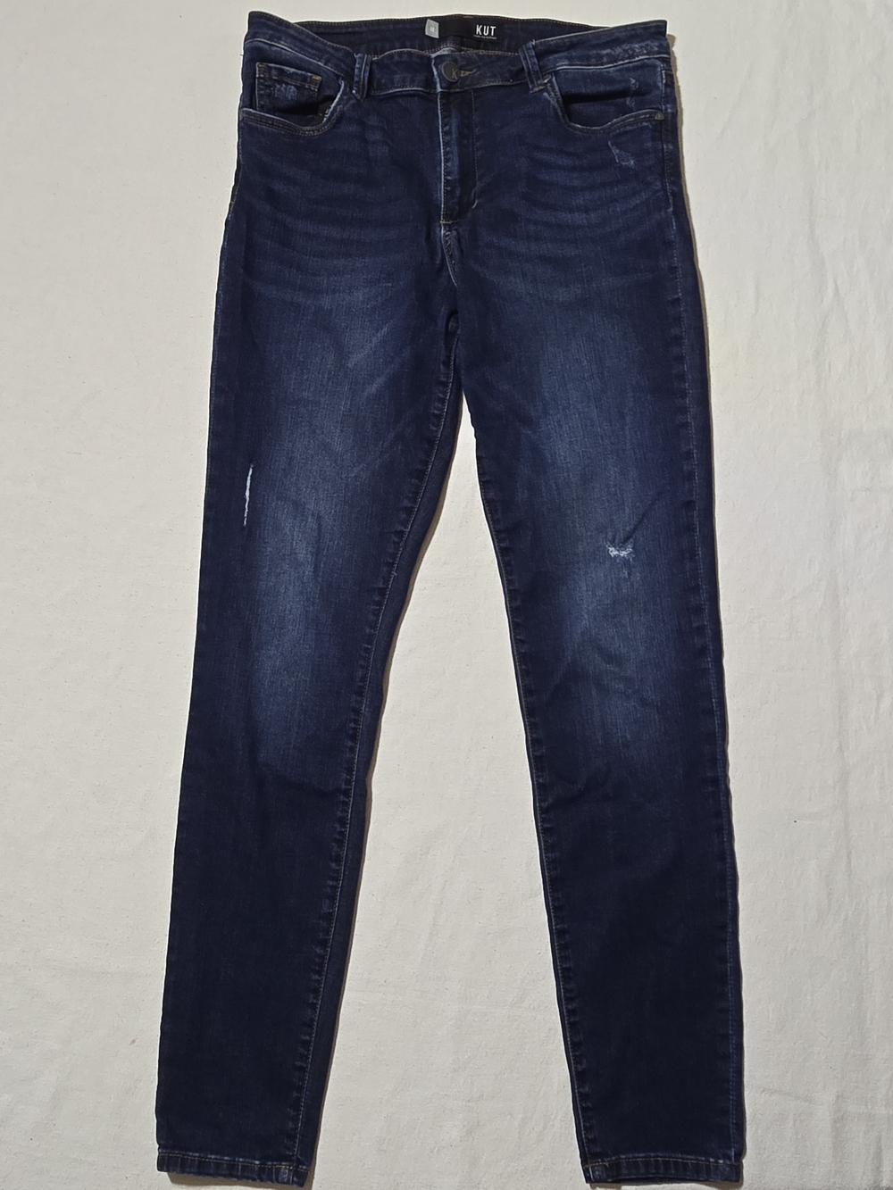 Kut from the Kloth Mia High Rise Skinny Dark Wash Jeans